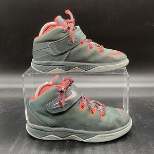 Nike LeBron Zoom Soldier 8 VII KIDS SIZE 13C mineral slate/hyper punch GUC